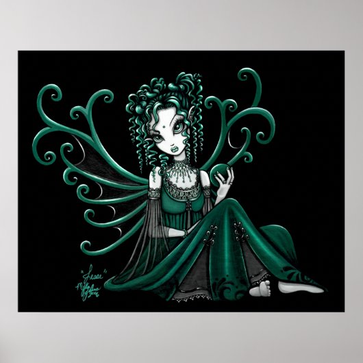 "Jesse" Green Fairy Poster (Voorkant)