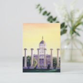 "Jesse Hall" University of Missouri Waterverf Briefkaart (Staand voorkant)