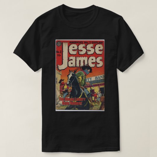 Jesse James 002-c2c T-shirt (Design voorkant)