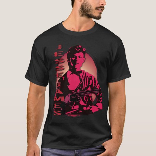 Jesse James Arty T Shirt Ontwerp (Voorkant)