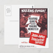 Jesse James Meets Frankenstein Daughter Briefkaart (Voorkant / Achterkant)