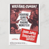 Jesse James Meets Frankenstein Daughter Briefkaart (Voorkant)