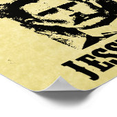 Jesse James Old Wild West Replica Wanted Poster (Hoek)