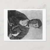 Jesse James Portrait Fotograaf uitschuren Briefkaart (Voorkant)