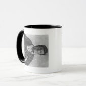 Jesse James Portrait Fotograaf uitschuren Mok (Voorkant links)