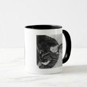 Jesse James Portrait Fotograaf uitschuren Mok (Voorkant rechts)