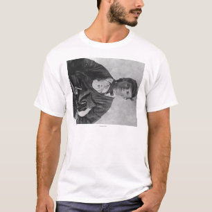 Jesse James Portrait Fotograaf uitschuren T-shirt