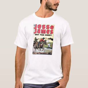 Jesse James Train Robbery T-shirt