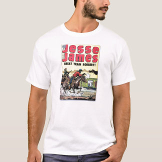 Jesse James Train Robbery T-shirt