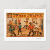 Jesse James Westerne spectaculaire productie Briefkaart (Voorkant)
