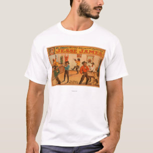 Jesse James Westerne spectaculaire productie T-shirt
