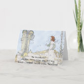 Jesse Marion King illustratie Feestdagen Kaart (Achterkant)