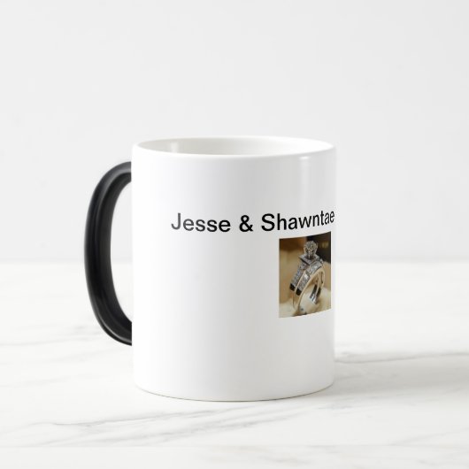 Jesse & Shawntae McCartney Cup Magische Mok (Voorkant links)