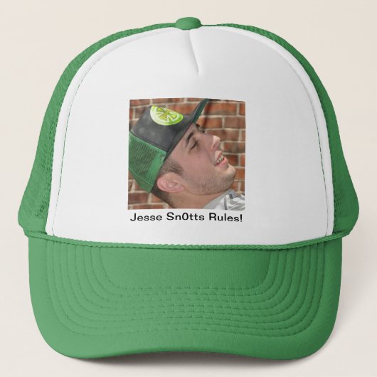 Jesse Sn0tts Rules. Trucker Pet (Voorkant)