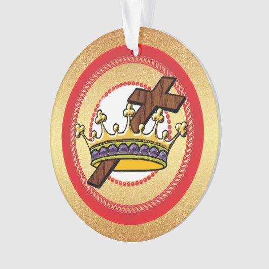 Jesse Tree Crown Day 14 Ornament (voorkant)