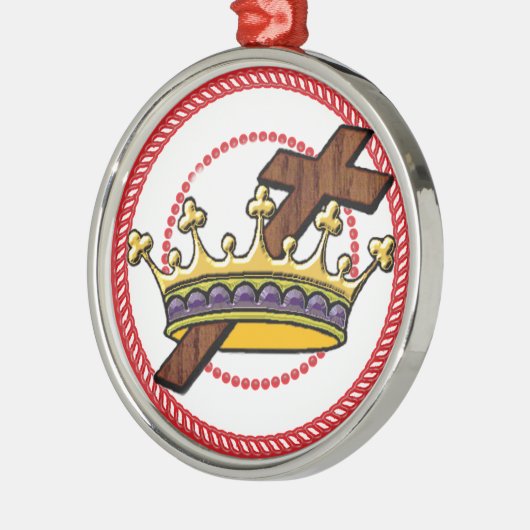 Jesse Tree Crown Ornament #1 (Links)