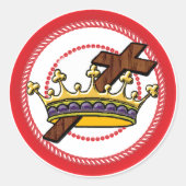 Jesse Tree Crown Sticker (Voorkant)