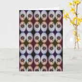 Jesse Tree Gevouwen Zegening Wenskaart Kaart (Gele Bloem)