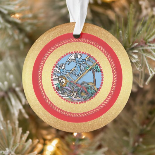 Jesse Tree Jacob's Ladder Day 8 Ornament (Boom)