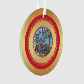 Jesse Tree Jacob's Ladder Day 8 Ornament (voorkant)