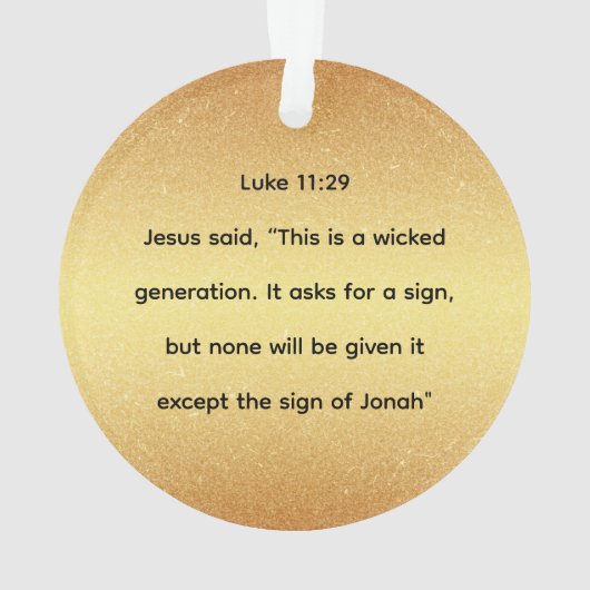 Jesse Tree Jonah en Whale Day 17 Ornament (achterkant)