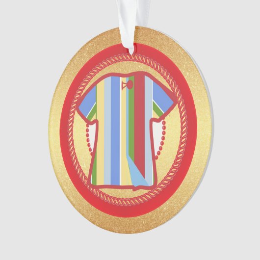 Jesse Tree Josephs Coat Ornament (voorkant)