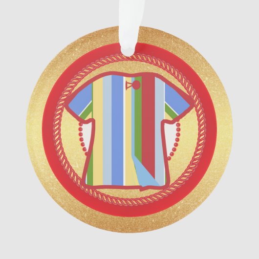 Jesse Tree Josephs Coat Ornament (voorkant)