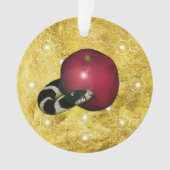 Jesse Tree Serpent Apple Ornament (voorkant)
