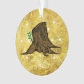 Jesse Tree Sprouting Stump Ornament (voorkant)