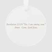 Jesse Tree Wall Ornament (achterkant)