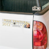 Jesse Ventura 2012 - Dus je Kinderen hoeven niet.. Bumpersticker (Op Truck)