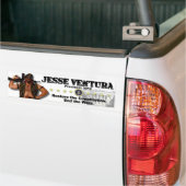 Jesse Ventura 2012 - Herstel van de grondwet Bumpersticker (Op Truck)