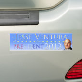 Jesse Ventura 2012 (of eerder) Bumpersticker (Op auto)