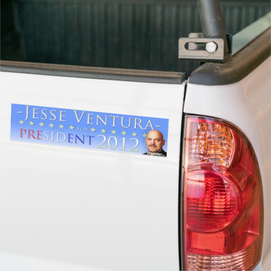 Jesse Ventura 2012 (of eerder) Bumpersticker (Op Truck)