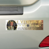 Jesse Ventura - Oude School 1776 Bumpersticker (Op auto)