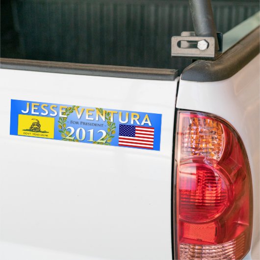 Jesse Ventura voor President 2012 Bumpersticker (Op Truck)
