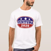 JESSE VENTURA VOOR PRESIDENT 2020 T-SHIRT (Voorkant)