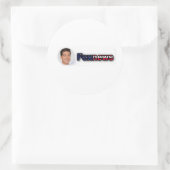 Jesse Watters Ronde Sticker (Tas)