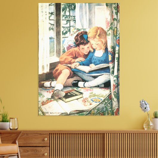 Jesse Wilcox Smith Print (Insitu (Woonkamer))