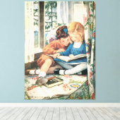 Jesse Wilcox Smith Print (Insitu (Houten vloer))