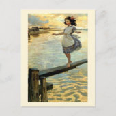 Jesse Willcox Smith's "The Little Em" Briefkaart (Voorkant)