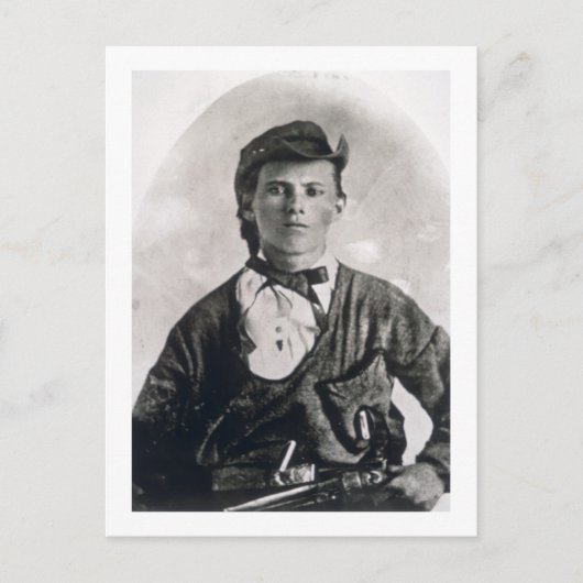 Jesse Woodson James (foto op foto) Briefkaart (Voorkant)