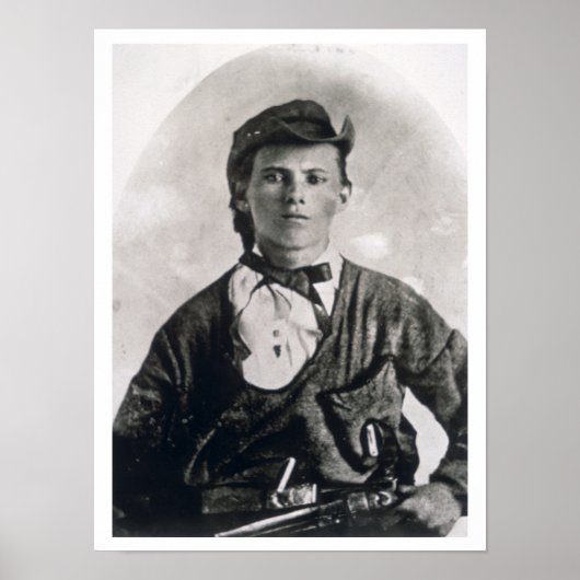 Jesse Woodson James (foto op foto) Poster (Voorkant)