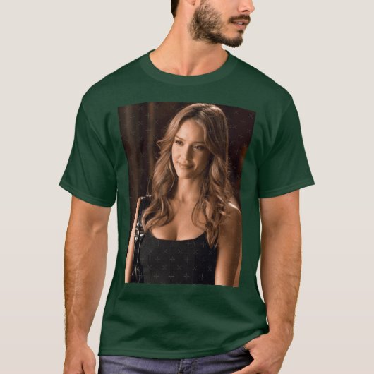 jessica alba meisje t-shirt (Voorkant)