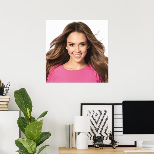 Jessica Alba Poster (Thuiskantoor)