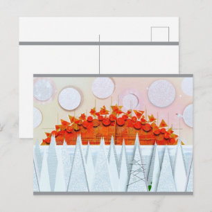 JESSICA ANNE FRANK "WINTER" Dankkaart Briefkaart