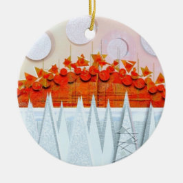 JESSICA ANNE FRANK "WINTER" Thank You Card Keramisch Ornament