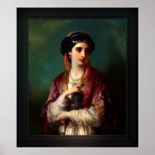 Jessica door Thomas-Francis Dicksee Classical Art Poster