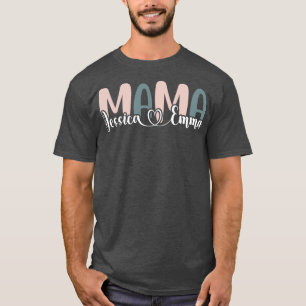 Jessica Emma Moeders meisje Mimi Gigi Tante famili T-shirt