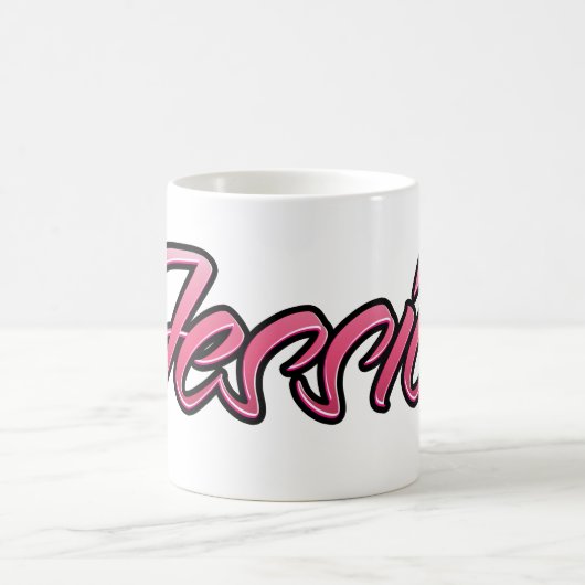 Jessica faded pink Tasse Teetasse Kaffeetasse Koffiemok (Center)